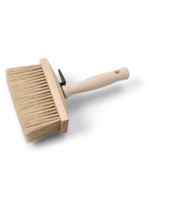 Aron Base 135x55mm lábazatkenő kefe, kevert sörte, szögletes fa test