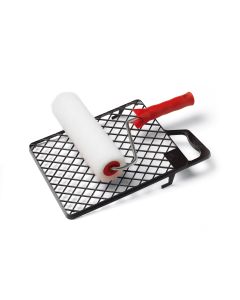 Baseline 25cm SET2 festőhenger szett (henger, nyél, csepegtetőrács), 8mm-es nyélrendszer