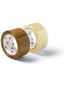 Box Tape 48mmx66m brown PP csomagolószalag, zajtalan, barna