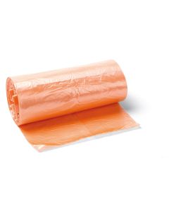 Sato Lite 25l hulladékzsák, 45x60cm, 40db tekercsben, kb.7my, narancs