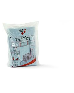 Target S75 4x6m black takarófólia, LDPE, fekete