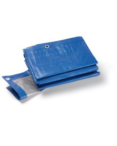 Terra S180 4x5m védőponyva, kék, 180g/m2, fémgyűrűkkel