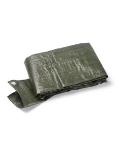 Terra S90 3x5m védőponyva, zöld, 90g/m2, fémgyűrűkkel