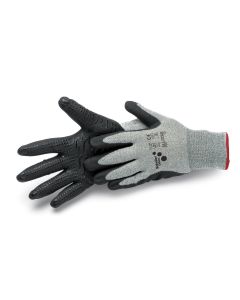 Allstar Pro M/8" kesztyű nitril bevonattal, csíkos felület, CAT2 - 4121