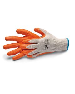 Workstar Rubber XL/10.5" kesztyű latex bevonattal, sima, CAT1