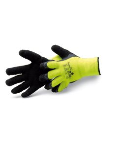 Workstar Winter XXL/11" kesztyű kaucsuk bevonattal, ráncolt felület, CAT2 - 2141, hideg ellen X2X