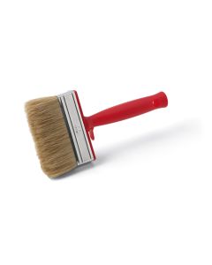 YES Blockbrush mix 100 átvonó kefe, kevert sörte, piros műanyag nyél