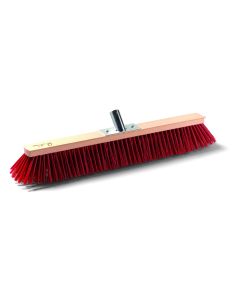 Mopster G 50x600mm D-KV utcai seprű nyéltartóval, PET szál, fa test